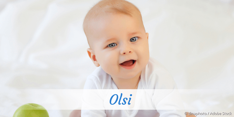 Baby mit Namen Olsi