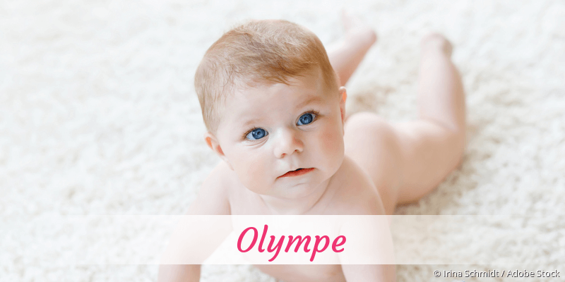 Baby mit Namen Olympe