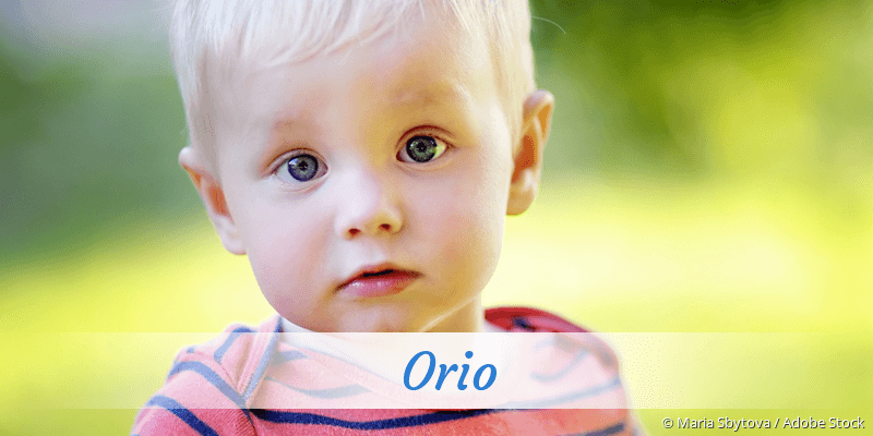 Baby mit Namen Orio