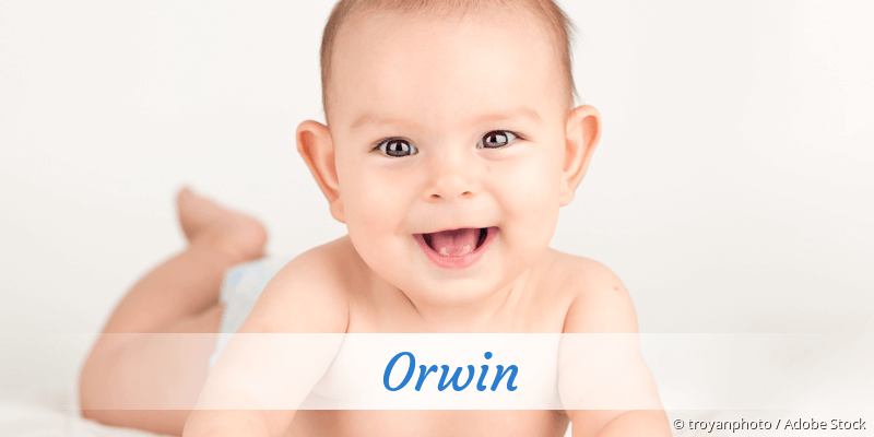 Baby mit Namen Orwin