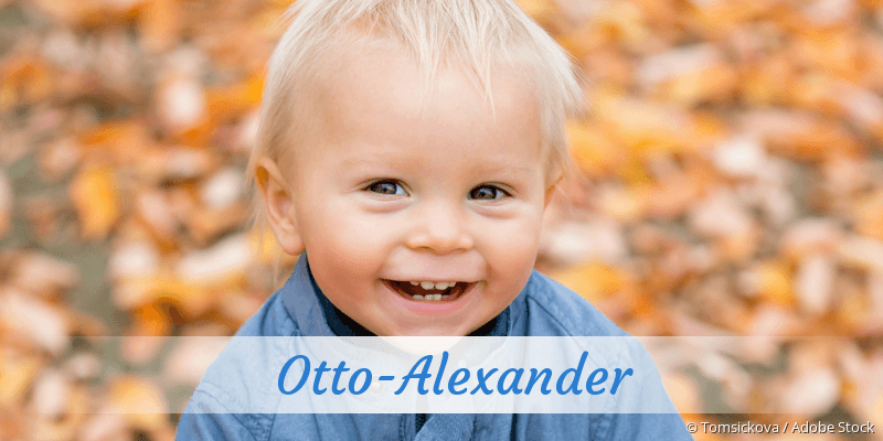 Baby mit Namen Otto-Alexander