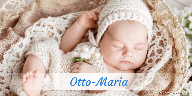 Baby mit Namen Otto-Maria