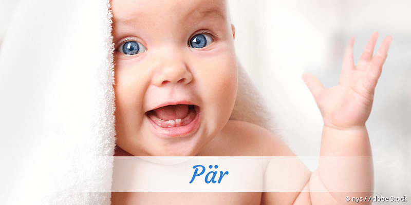 Baby mit Namen Pär
