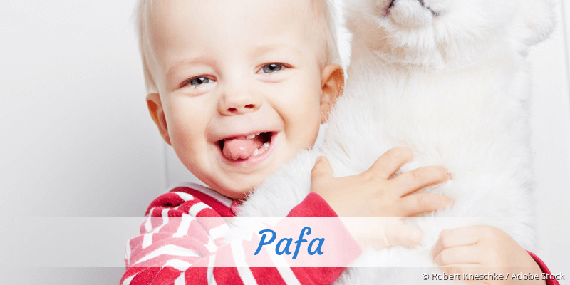 Baby mit Namen Pafa