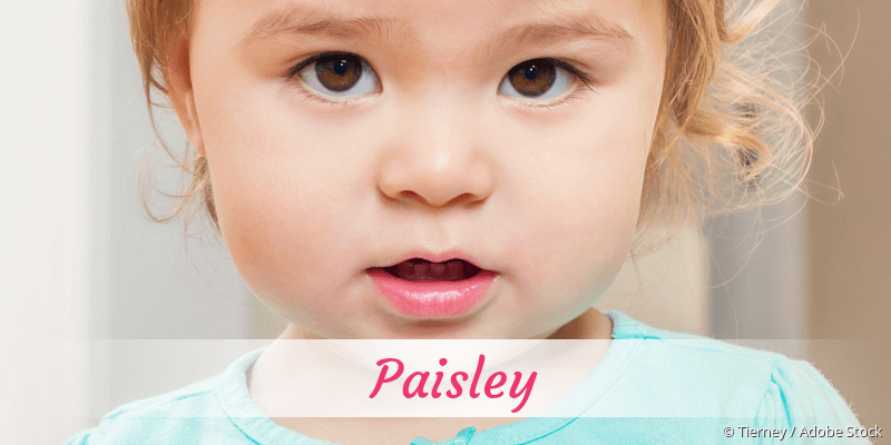 Name Paisley als Bild