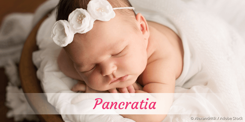 Baby mit Namen Pancratia
