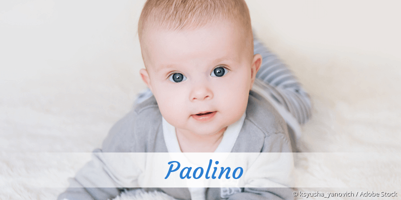 Baby mit Namen Paolino