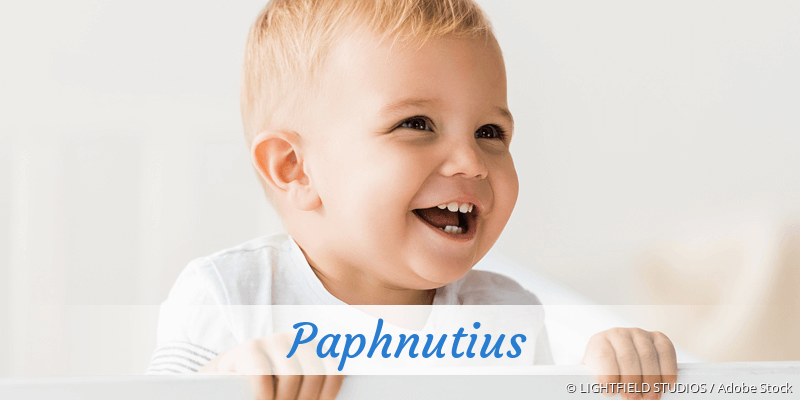 Baby mit Namen Paphnutius