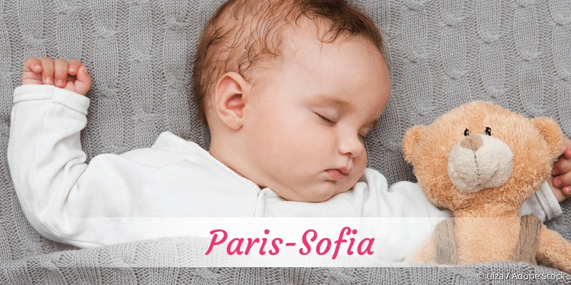 Baby mit Namen Paris-Sofia