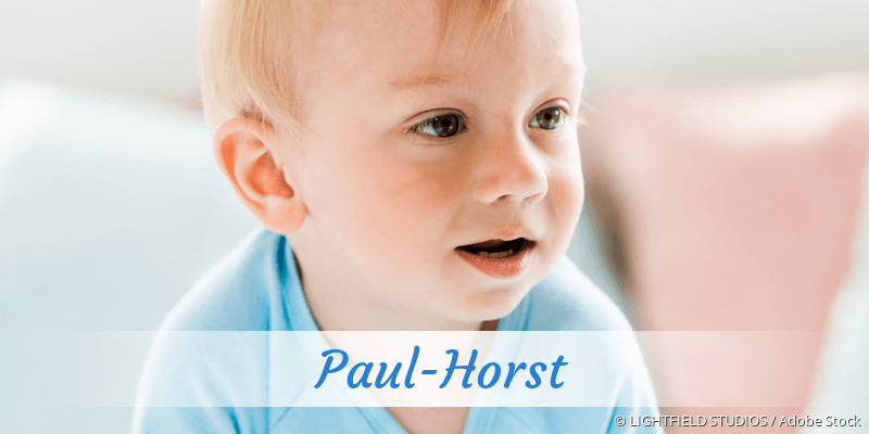 Baby mit Namen Paul-Horst