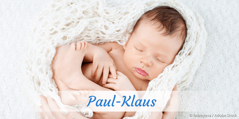 Baby mit Namen Paul-Klaus