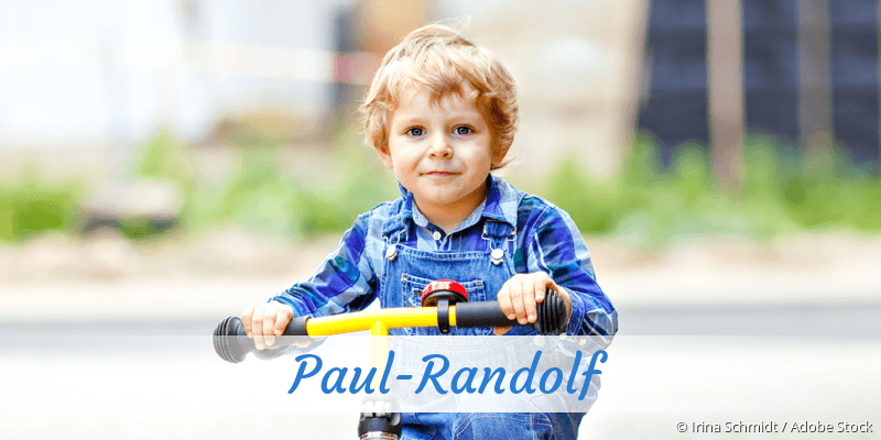 Baby mit Namen Paul-Randolf