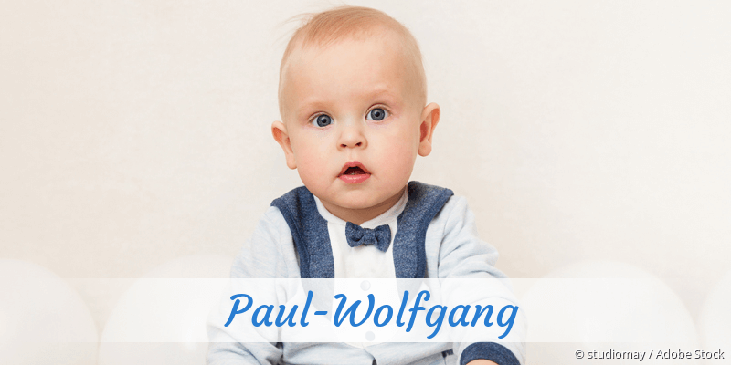 Baby mit Namen Paul-Wolfgang
