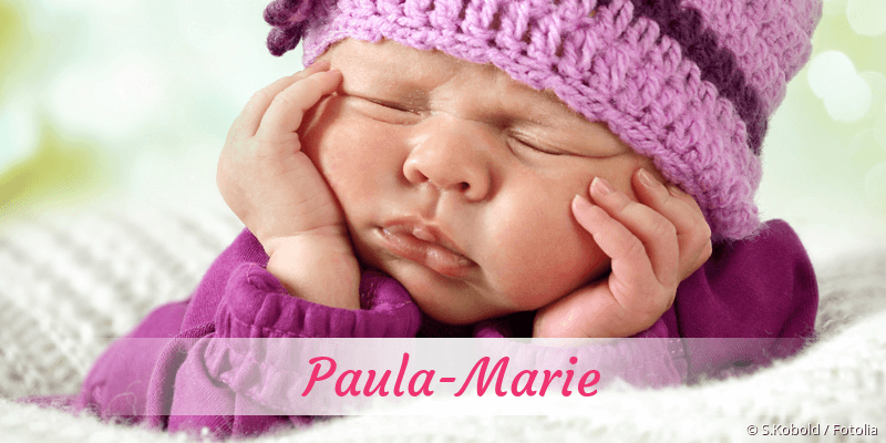 Baby mit Namen Paula-Marie