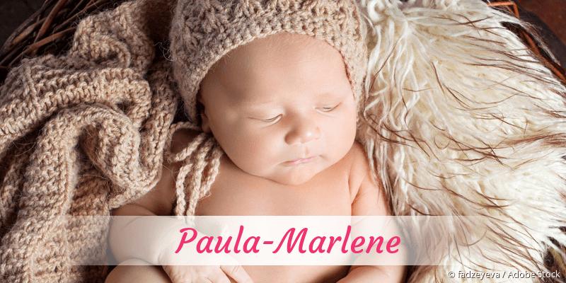 Baby mit Namen Paula-Marlene