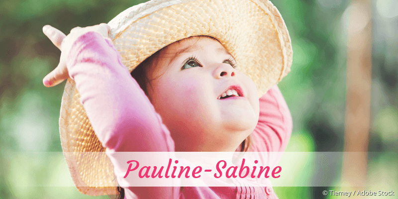 Baby mit Namen Pauline-Sabine