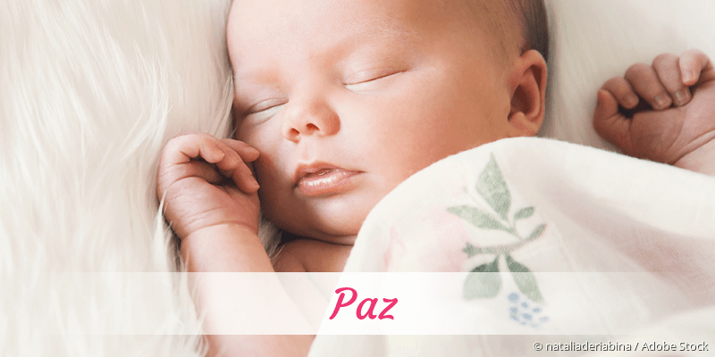 Baby mit Namen Paz