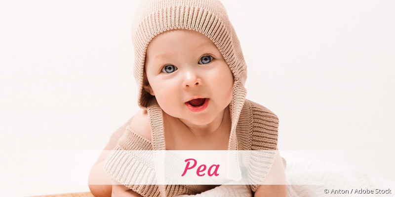 Baby mit Namen Pea