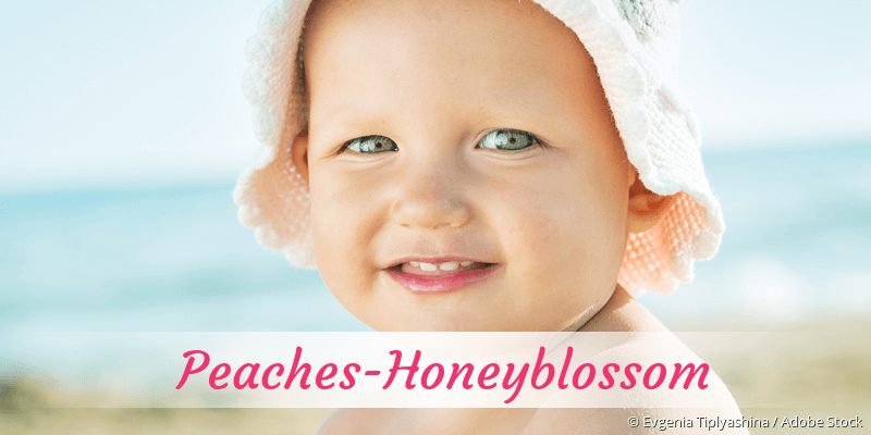 Baby mit Namen Peaches-Honeyblossom