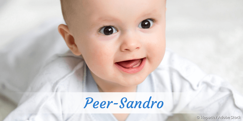 Baby mit Namen Peer-Sandro