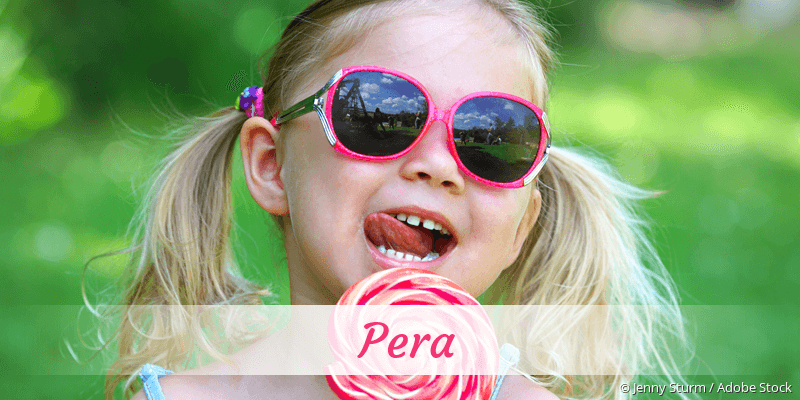 Baby mit Namen Pera