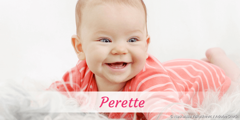 Baby mit Namen Perette