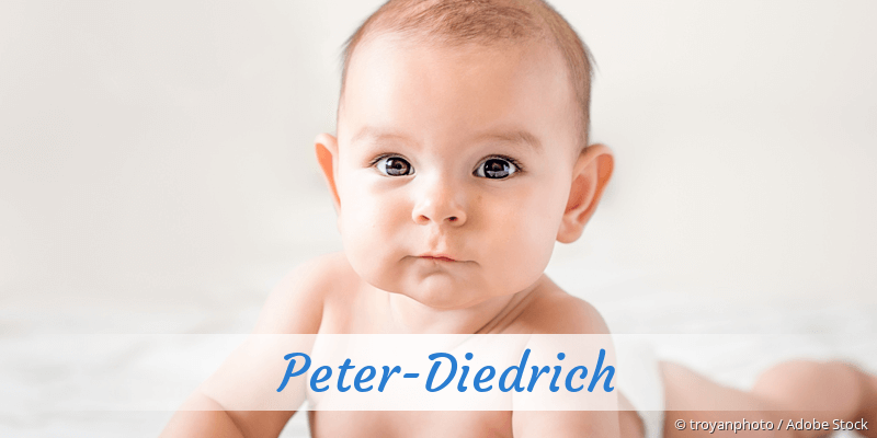 Baby mit Namen Peter-Diedrich