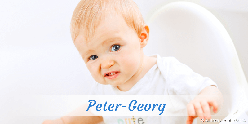 Baby mit Namen Peter-Georg