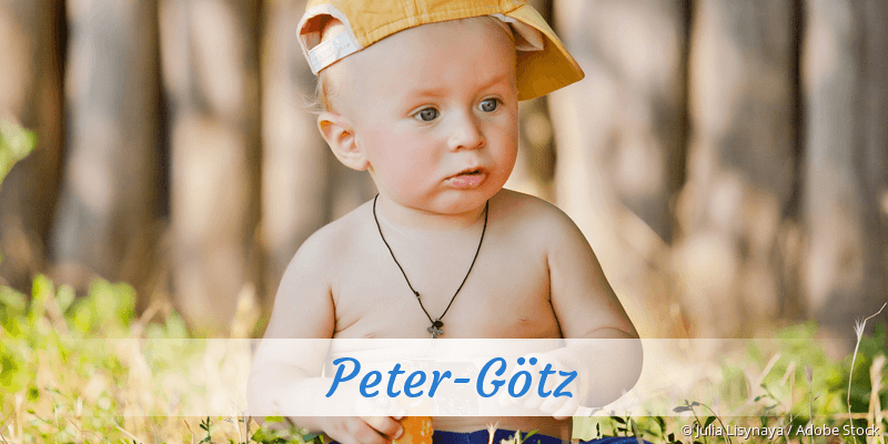Baby mit Namen Peter-Gtz