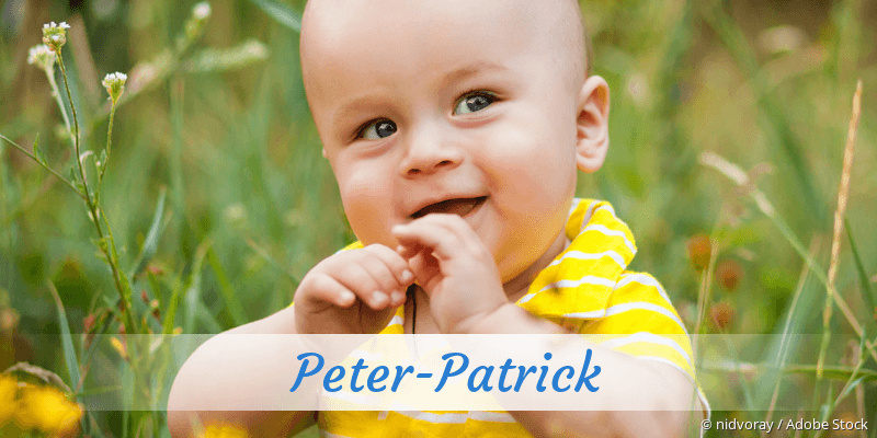 Baby mit Namen Peter-Patrick