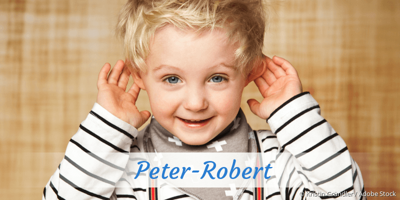 Baby mit Namen Peter-Robert