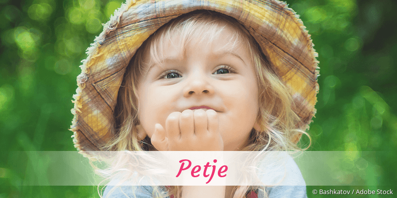 Baby mit Namen Petje