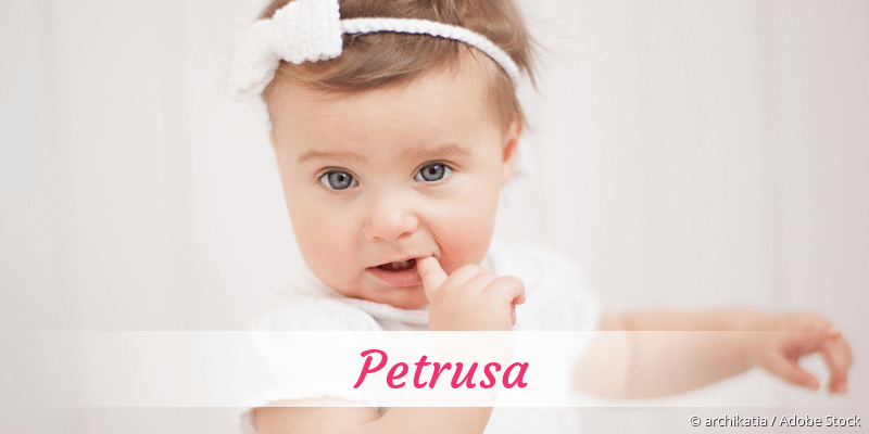 Baby mit Namen Petrusa