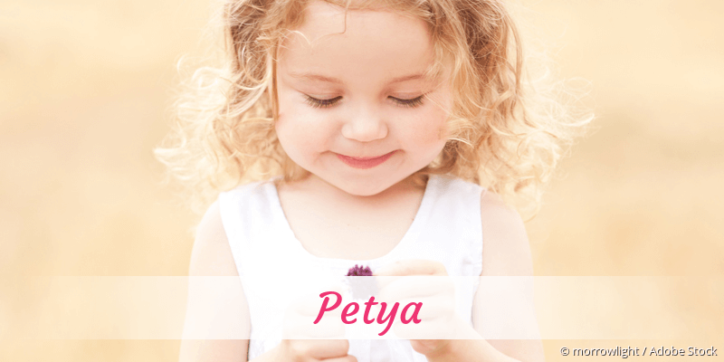 Baby mit Namen Petya