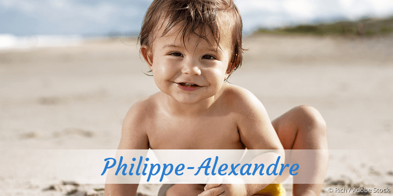 Baby mit Namen Philippe-Alexandre