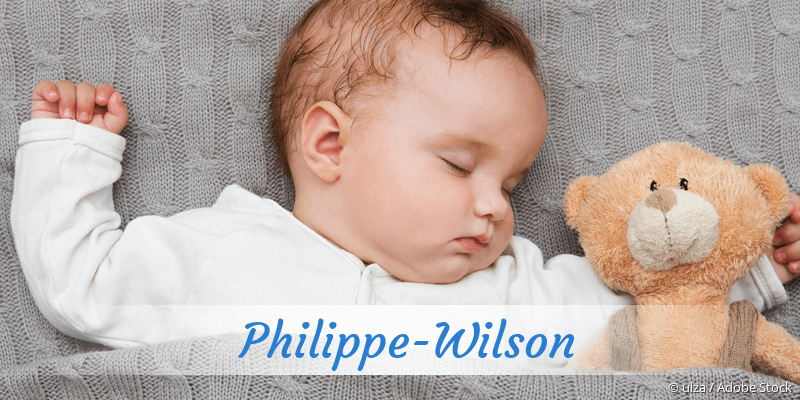 Baby mit Namen Philippe-Wilson