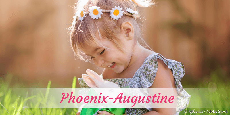 Baby mit Namen Phoenix-Augustine