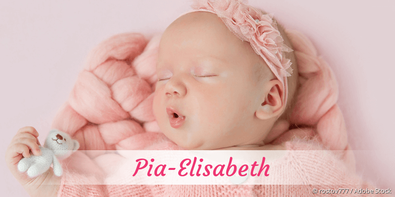 Baby mit Namen Pia-Elisabeth