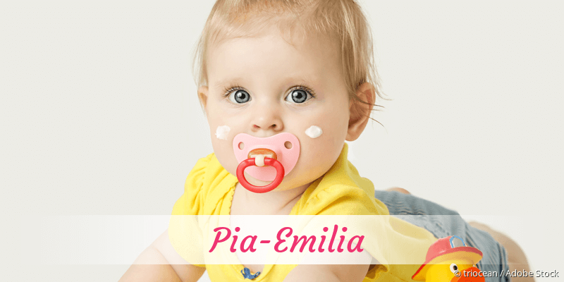 Baby mit Namen Pia-Emilia
