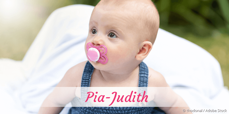 Baby mit Namen Pia-Judith
