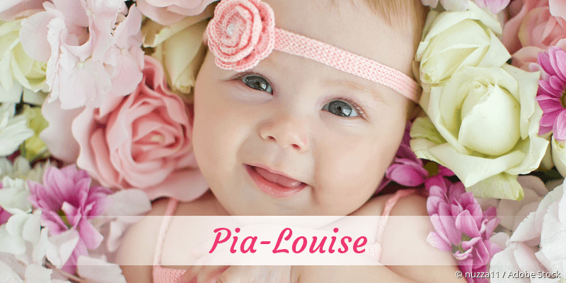Baby mit Namen Pia-Louise