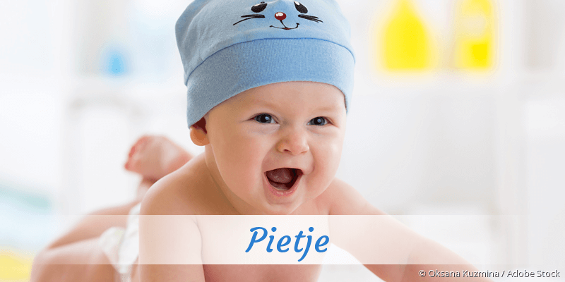 Baby mit Namen Pietje