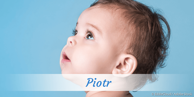 Baby mit Namen Piotr