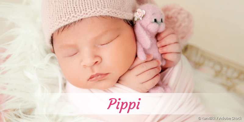 Baby mit Namen Pippi