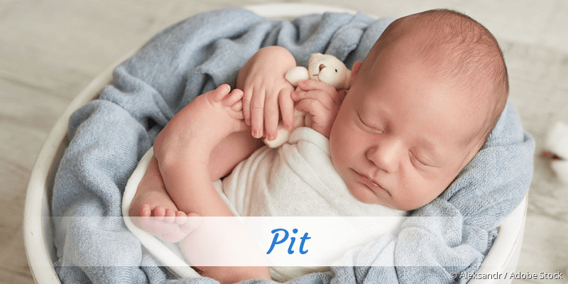 Baby mit Namen Pit