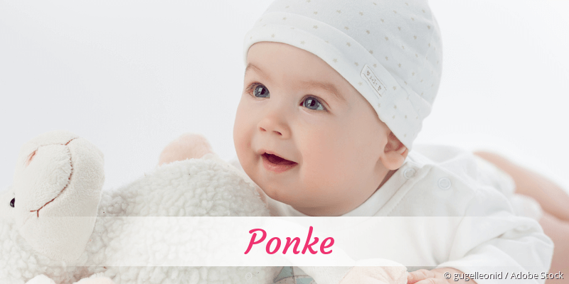 Baby mit Namen Ponke