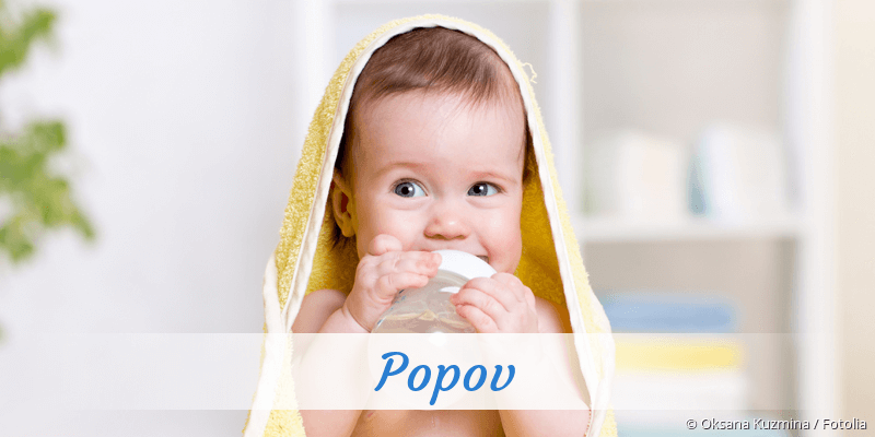 Baby mit Namen Popov