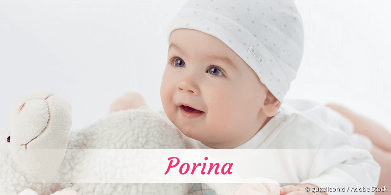 Baby mit Namen Porina