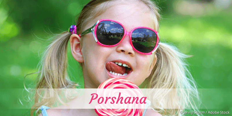 Name Porshana als Bild