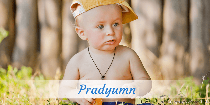 Baby mit Namen Pradyumn